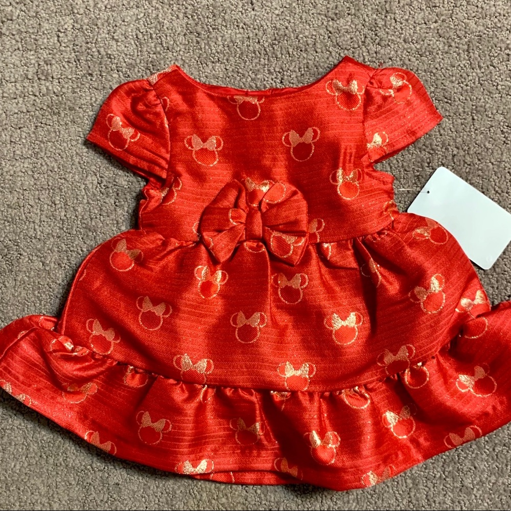 Disney Red Minnie Mouse dress.